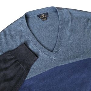 Brooks Brothers 346 Cotton Cashmere Vneck Sweater Sz Large
